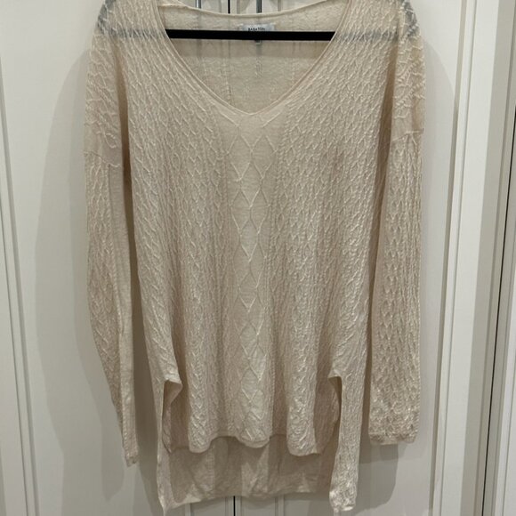 Babton by Aritzia Wool Blend Woven Sweater - Picture 2 of 2